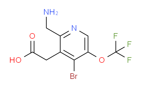 AM185163 | 1804658-69-2 | 2-(Aminomethyl)-4-bromo-5-(trifluoromethoxy)pyridine-3-acetic acid