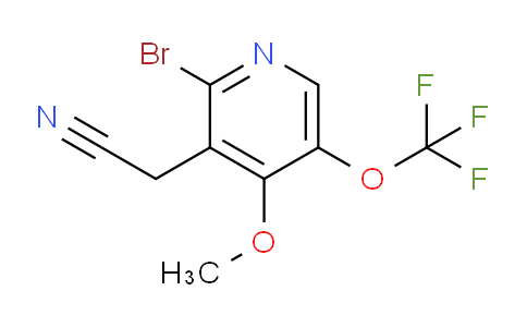 AM185164 | 1804634-76-1 | 2-Bromo-4-methoxy-5-(trifluoromethoxy)pyridine-3-acetonitrile