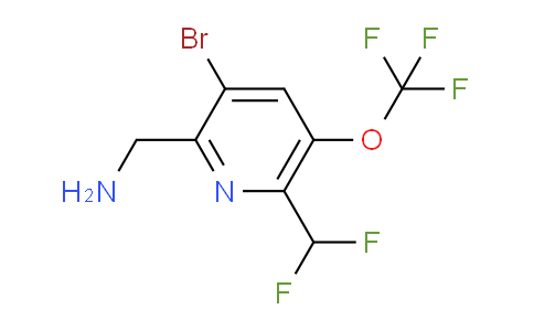 AM185165 | 1803637-60-6 | 2-(Aminomethyl)-3-bromo-6-(difluoromethyl)-5-(trifluoromethoxy)pyridine
