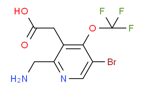 AM185166 | 1803469-94-4 | 2-(Aminomethyl)-5-bromo-4-(trifluoromethoxy)pyridine-3-acetic acid