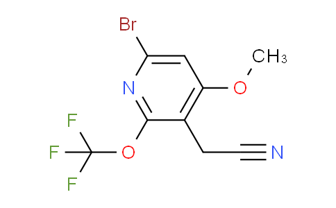 AM185168 | 1806079-07-1 | 6-Bromo-4-methoxy-2-(trifluoromethoxy)pyridine-3-acetonitrile