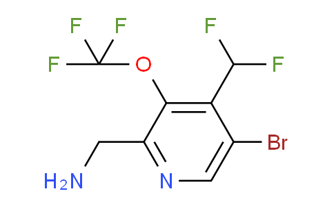 AM185174 | 1806201-33-1 | 2-(Aminomethyl)-5-bromo-4-(difluoromethyl)-3-(trifluoromethoxy)pyridine