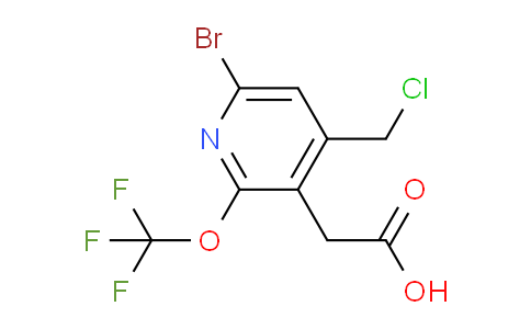 AM185175 | 1803958-91-9 | 6-Bromo-4-(chloromethyl)-2-(trifluoromethoxy)pyridine-3-acetic acid