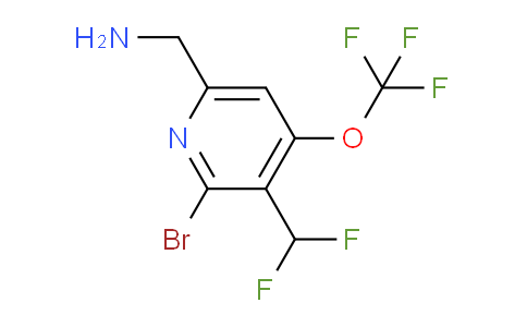 AM185177 | 1806201-35-3 | 6-(Aminomethyl)-2-bromo-3-(difluoromethyl)-4-(trifluoromethoxy)pyridine