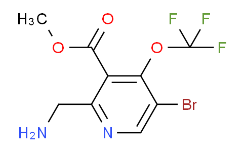 AM185185 | 1806201-90-0 | Methyl 2-(aminomethyl)-5-bromo-4-(trifluoromethoxy)pyridine-3-carboxylate