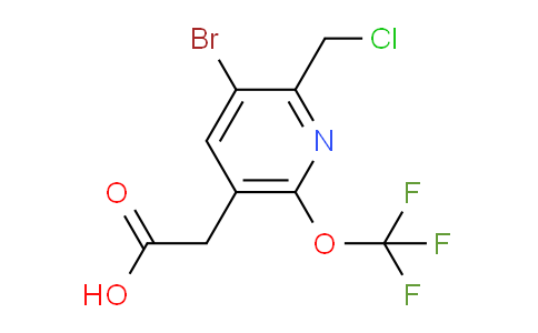 AM185189 | 1804571-30-9 | 3-Bromo-2-(chloromethyl)-6-(trifluoromethoxy)pyridine-5-acetic acid