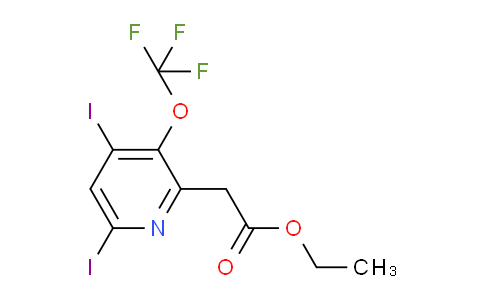 AM18519 | 1804520-28-2 | Ethyl 4,6-diiodo-3-(trifluoromethoxy)pyridine-2-acetate