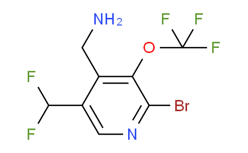 AM185190 | 1803996-94-2 | 4-(Aminomethyl)-2-bromo-5-(difluoromethyl)-3-(trifluoromethoxy)pyridine