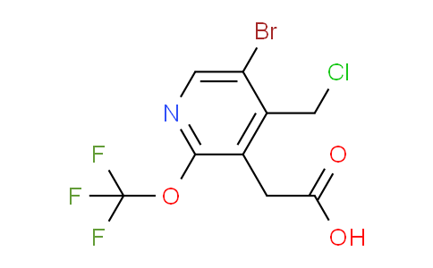 AM185191 | 1806217-77-5 | 5-Bromo-4-(chloromethyl)-2-(trifluoromethoxy)pyridine-3-acetic acid