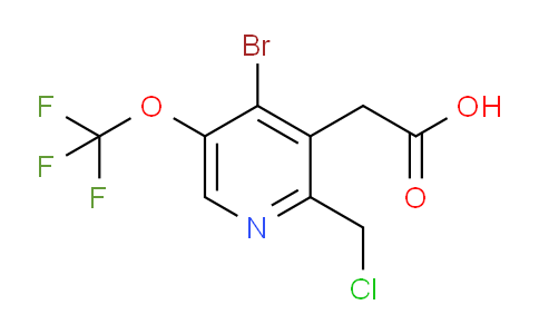 AM185194 | 1806085-20-0 | 4-Bromo-2-(chloromethyl)-5-(trifluoromethoxy)pyridine-3-acetic acid