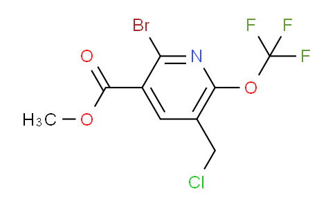 AM185195 | 1804448-35-8 | Methyl 2-bromo-5-(chloromethyl)-6-(trifluoromethoxy)pyridine-3-carboxylate