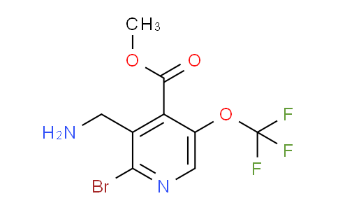 AM185199 | 1804619-30-4 | Methyl 3-(aminomethyl)-2-bromo-5-(trifluoromethoxy)pyridine-4-carboxylate