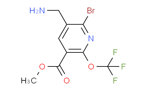 AM185200 | 1806204-19-2 | Methyl 3-(aminomethyl)-2-bromo-6-(trifluoromethoxy)pyridine-5-carboxylate