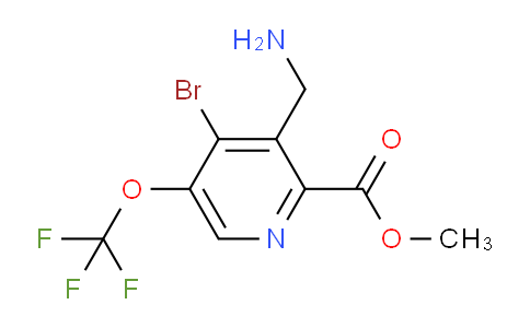 AM185202 | 1803951-13-4 | Methyl 3-(aminomethyl)-4-bromo-5-(trifluoromethoxy)pyridine-2-carboxylate