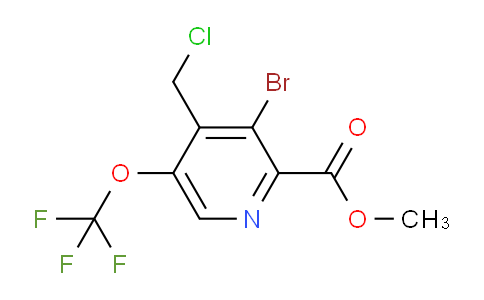AM185203 | 1806129-84-9 | Methyl 3-bromo-4-(chloromethyl)-5-(trifluoromethoxy)pyridine-2-carboxylate