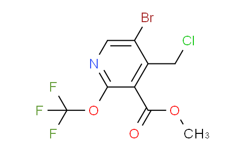 AM185206 | 1806216-74-9 | Methyl 5-bromo-4-(chloromethyl)-2-(trifluoromethoxy)pyridine-3-carboxylate