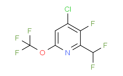 AM185207 | 1804596-93-7 | 4-Chloro-2-(difluoromethyl)-3-fluoro-6-(trifluoromethoxy)pyridine