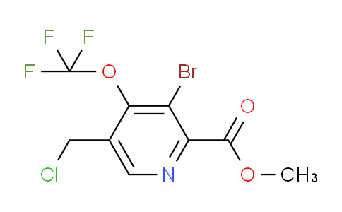AM185209 | 1806096-60-5 | Methyl 3-bromo-5-(chloromethyl)-4-(trifluoromethoxy)pyridine-2-carboxylate