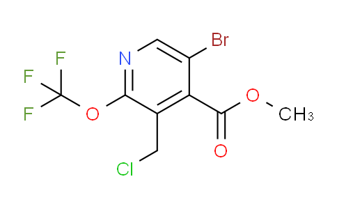 Methyl 5-bromo-3-(chloromethyl)-2-(trifluoromethoxy)pyridine-4-carboxylate