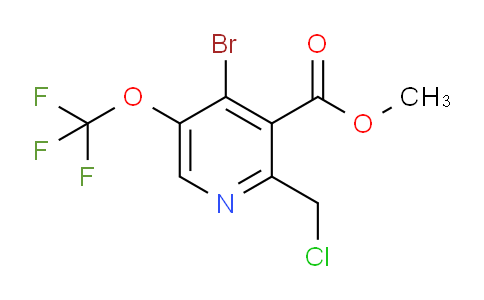 AM185213 | 1806206-63-2 | Methyl 4-bromo-2-(chloromethyl)-5-(trifluoromethoxy)pyridine-3-carboxylate