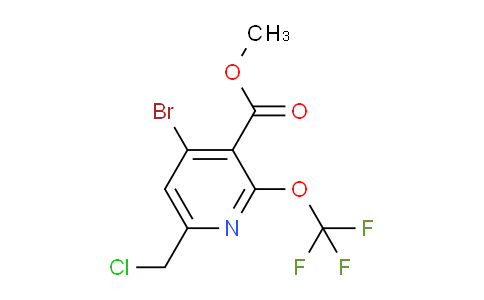 AM185217 | 1803614-72-3 | Methyl 4-bromo-6-(chloromethyl)-2-(trifluoromethoxy)pyridine-3-carboxylate