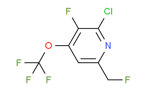 AM185224 | 1806162-98-0 | 2-Chloro-3-fluoro-6-(fluoromethyl)-4-(trifluoromethoxy)pyridine