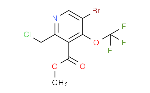 AM185227 | 1806223-96-0 | Methyl 5-bromo-2-(chloromethyl)-4-(trifluoromethoxy)pyridine-3-carboxylate