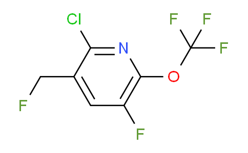 AM185229 | 1804639-84-6 | 2-Chloro-5-fluoro-3-(fluoromethyl)-6-(trifluoromethoxy)pyridine