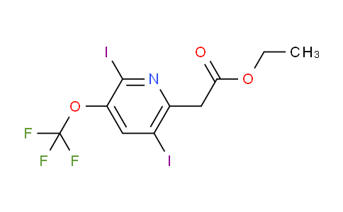 AM18523 | 1803986-77-7 | Ethyl 2,5-diiodo-3-(trifluoromethoxy)pyridine-6-acetate