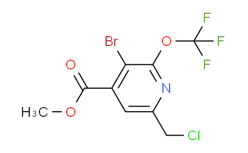 AM185230 | 1806207-00-0 | Methyl 3-bromo-6-(chloromethyl)-2-(trifluoromethoxy)pyridine-4-carboxylate