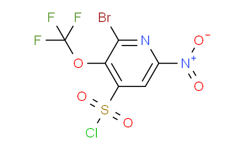 AM185234 | 1804572-66-4 | 2-Bromo-6-nitro-3-(trifluoromethoxy)pyridine-4-sulfonyl chloride