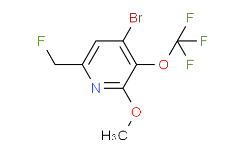 AM185235 | 1803951-55-4 | 4-Bromo-6-(fluoromethyl)-2-methoxy-3-(trifluoromethoxy)pyridine