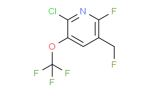 AM185236 | 1803911-18-3 | 2-Chloro-6-fluoro-5-(fluoromethyl)-3-(trifluoromethoxy)pyridine