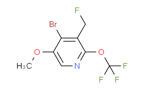 AM185238 | 1804633-81-5 | 4-Bromo-3-(fluoromethyl)-5-methoxy-2-(trifluoromethoxy)pyridine