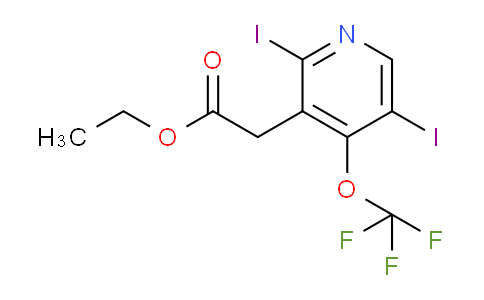 AM18524 | 1803976-67-1 | Ethyl 2,5-diiodo-4-(trifluoromethoxy)pyridine-3-acetate