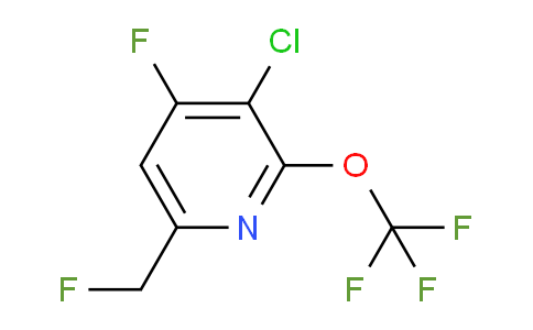 AM185241 | 1804791-51-2 | 3-Chloro-4-fluoro-6-(fluoromethyl)-2-(trifluoromethoxy)pyridine