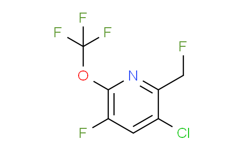 AM185244 | 1803646-85-6 | 3-Chloro-5-fluoro-2-(fluoromethyl)-6-(trifluoromethoxy)pyridine