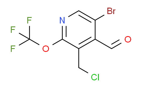 AM185246 | 1804543-65-4 | 5-Bromo-3-(chloromethyl)-2-(trifluoromethoxy)pyridine-4-carboxaldehyde