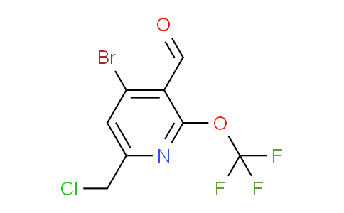 AM185251 | 1806083-84-0 | 4-Bromo-6-(chloromethyl)-2-(trifluoromethoxy)pyridine-3-carboxaldehyde