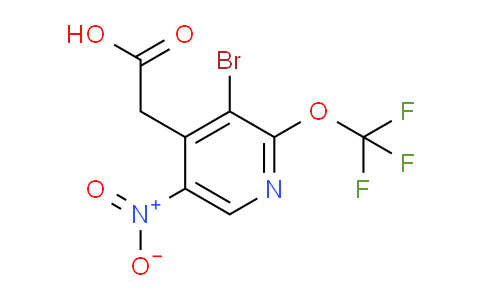 AM185252 | 1806086-21-4 | 3-Bromo-5-nitro-2-(trifluoromethoxy)pyridine-4-acetic acid
