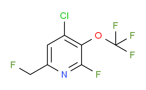 AM185253 | 1804596-51-7 | 4-Chloro-2-fluoro-6-(fluoromethyl)-3-(trifluoromethoxy)pyridine