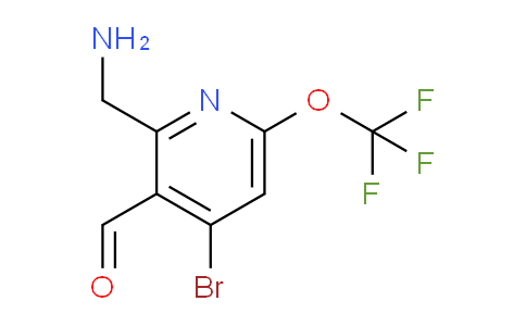 AM185255 | 1803916-06-4 | 2-(Aminomethyl)-4-bromo-6-(trifluoromethoxy)pyridine-3-carboxaldehyde