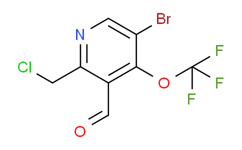 AM185256 | 1804543-74-5 | 5-Bromo-2-(chloromethyl)-4-(trifluoromethoxy)pyridine-3-carboxaldehyde