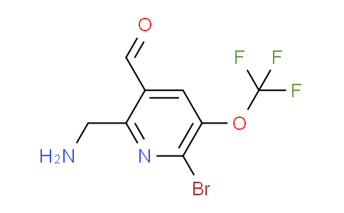 AM185260 | 1804007-76-8 | 2-(Aminomethyl)-6-bromo-5-(trifluoromethoxy)pyridine-3-carboxaldehyde