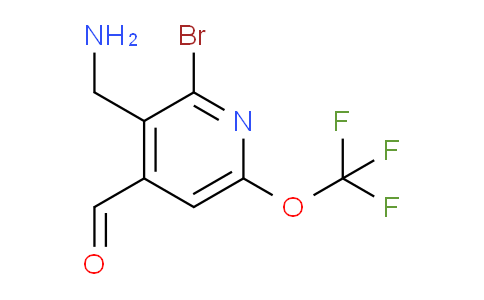 AM185262 | 1803640-50-7 | 3-(Aminomethyl)-2-bromo-6-(trifluoromethoxy)pyridine-4-carboxaldehyde