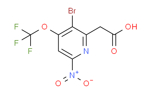 AM185265 | 1804618-97-0 | 3-Bromo-6-nitro-4-(trifluoromethoxy)pyridine-2-acetic acid
