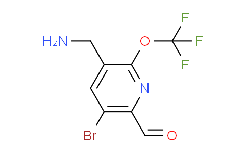 AM185266 | 1804618-94-7 | 3-(Aminomethyl)-5-bromo-2-(trifluoromethoxy)pyridine-6-carboxaldehyde