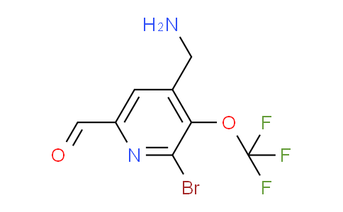 AM185270 | 1804619-00-8 | 4-(Aminomethyl)-2-bromo-3-(trifluoromethoxy)pyridine-6-carboxaldehyde