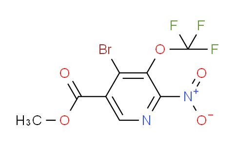 AM185271 | 1804570-33-9 | Methyl 4-bromo-2-nitro-3-(trifluoromethoxy)pyridine-5-carboxylate