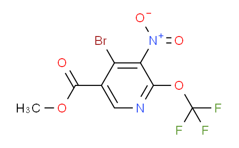 AM185272 | 1804570-37-3 | Methyl 4-bromo-3-nitro-2-(trifluoromethoxy)pyridine-5-carboxylate